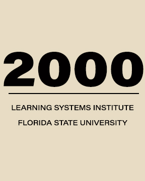 "Graphic saying 2000 Learning Systems Institute Florida State University"