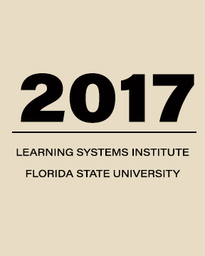 Graphic saying 2017 Learning Systems Institute Florida State University