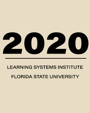 "Graphic saying 2020 Learning Systems Institute Florida State University"