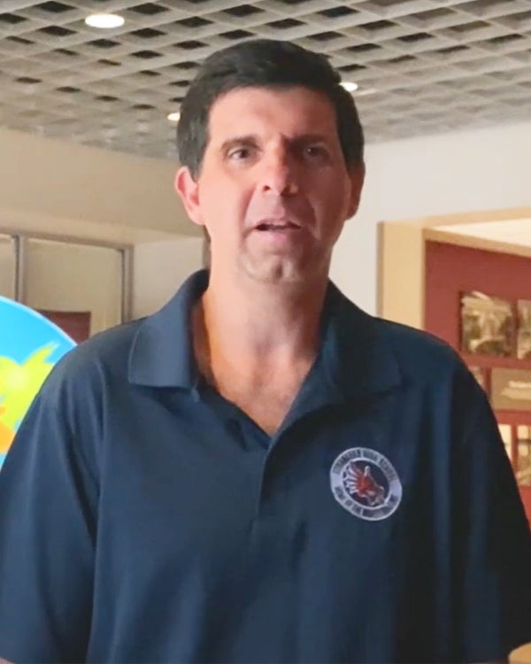 Photo of a teacher conducting an interview