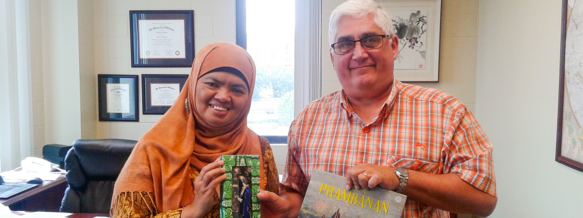 "Dr. Ely Djulia Katmadihardja and Dr. Jeffrey Milligan."