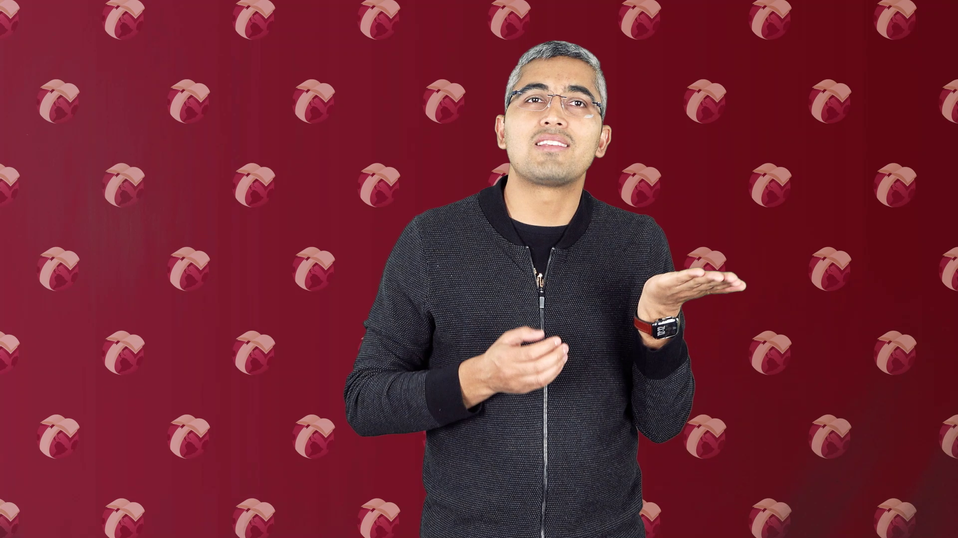 Screenshot of a video of Bhushan Dahal