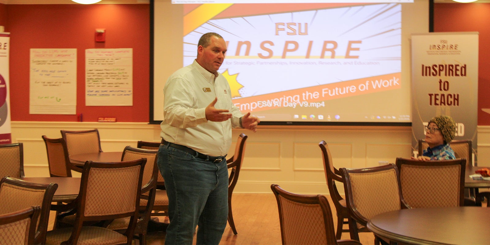 Robert Hanna presented at the FSU Law School’s AI Day in the Capital.