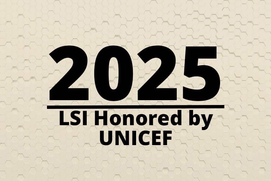 Graphic says 2025 LSI honored by UNICEF