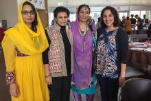 Small group photo at Santa Fe College