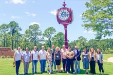 Group photo at the FSU golf course.