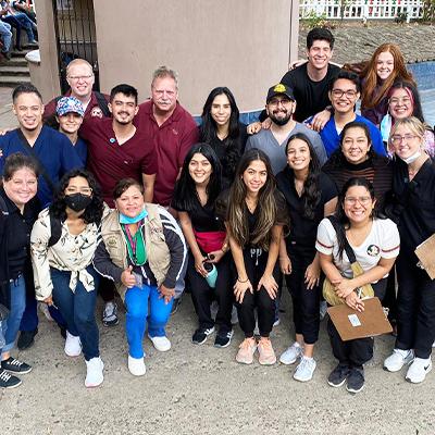 Members of the Global Health Collaboration Project during a visit to Tegucigalpa, Honduras, in March 2023. (Courtesy of Charles Fleischer)