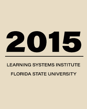 "Graphic saying 2015 Learning Systems Institute Florida State University"