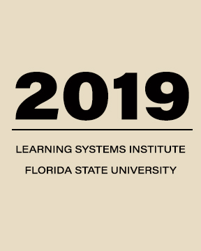""Graphic saying 2019 Learning Systems Institute Florida State University""