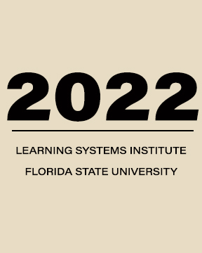 "Graphic saying 2022 Learning Systems Institute Florida State University"