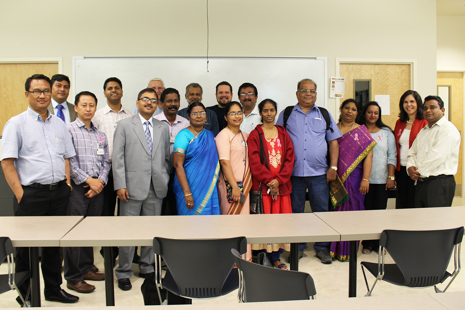 "India CCAP group photo inside a classroom"