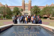 CCAP St. Lucia, Grenada, and Suriname group photo at the FSU Westcott Building