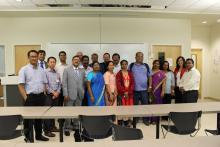 India CCAP group photo inside a classroom