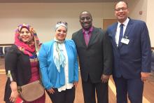 A small group from the CCAP Egypt delegation with colleagues 