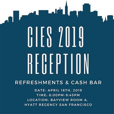 CIES 2019 Reception